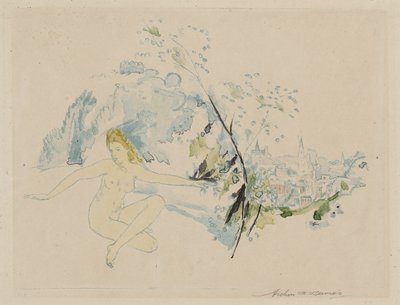 Gouden Stad door Arthur Bowen Davies